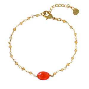 Bracelet Univers Coraline et Citrine